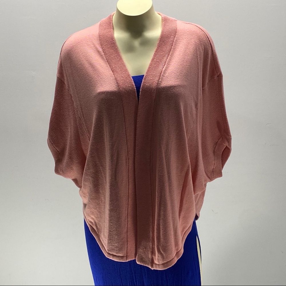 Joan Vass Studio Women's Beautiful Open Cardigan S